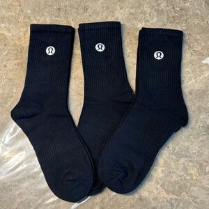 New Women’s Lululemon Athletica Socks 
3 pairs 
Fits sizes 6-11